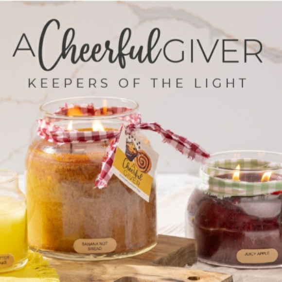 BLUEBERRY MUFFINS -A Cheerful Giver- Papa Jar Scented Candle, 34 oz - Picture 11 of 12